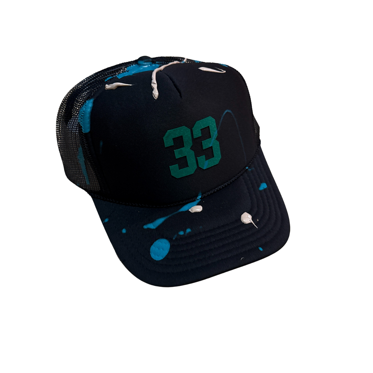 Mercury League 33rd Paint Splatter Trucker Cap