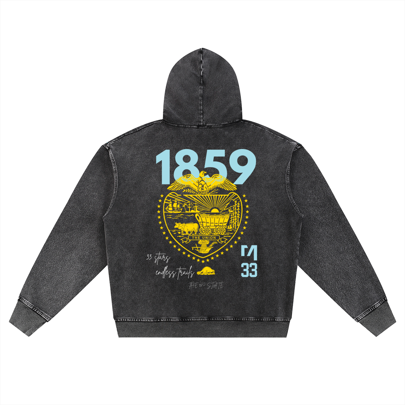 Mercury League 33 Stars Zip-Up Hoodie