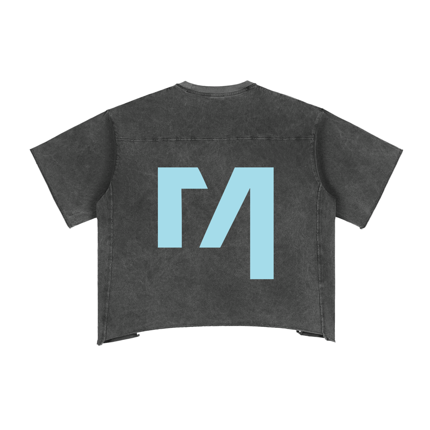 Mercury League Artist Raw Edge Snow Washed Boxy T-Shirt