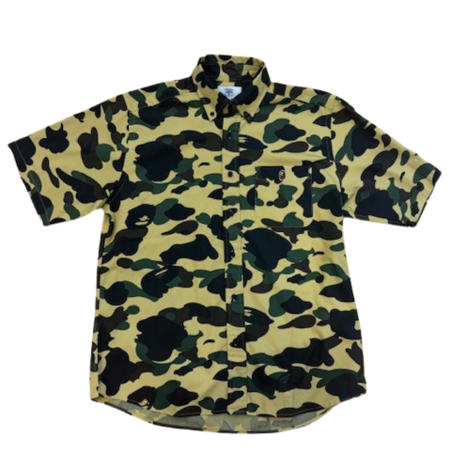 Bathing Ape Camo Button Up