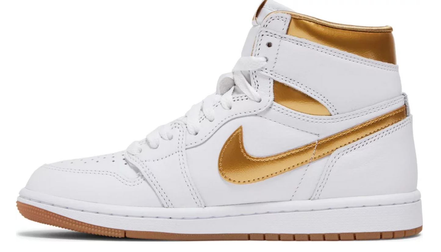 Nike Wmns Air Jordan 1 Retro High OG 'Metallic Gold'
