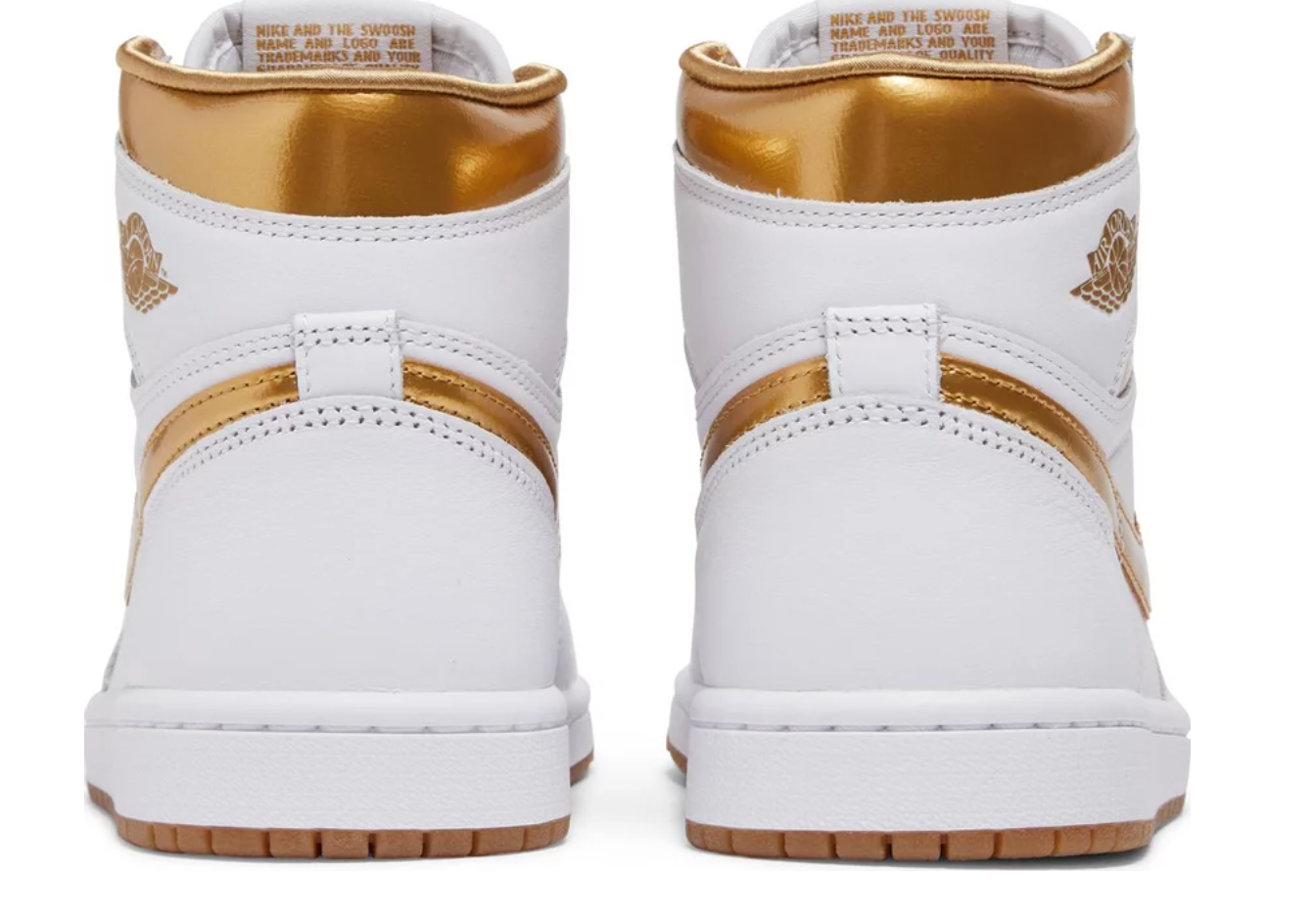 Nike Wmns Air Jordan 1 Retro High OG 'Metallic Gold'