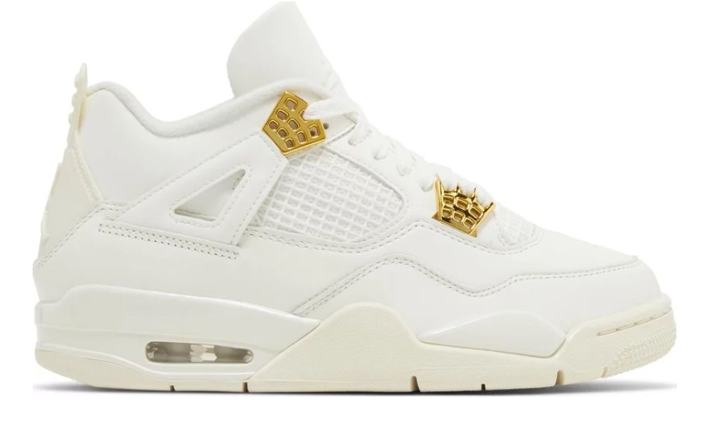 Nike Wmns Air Jordan 4 Retro 'Metallic Gold'