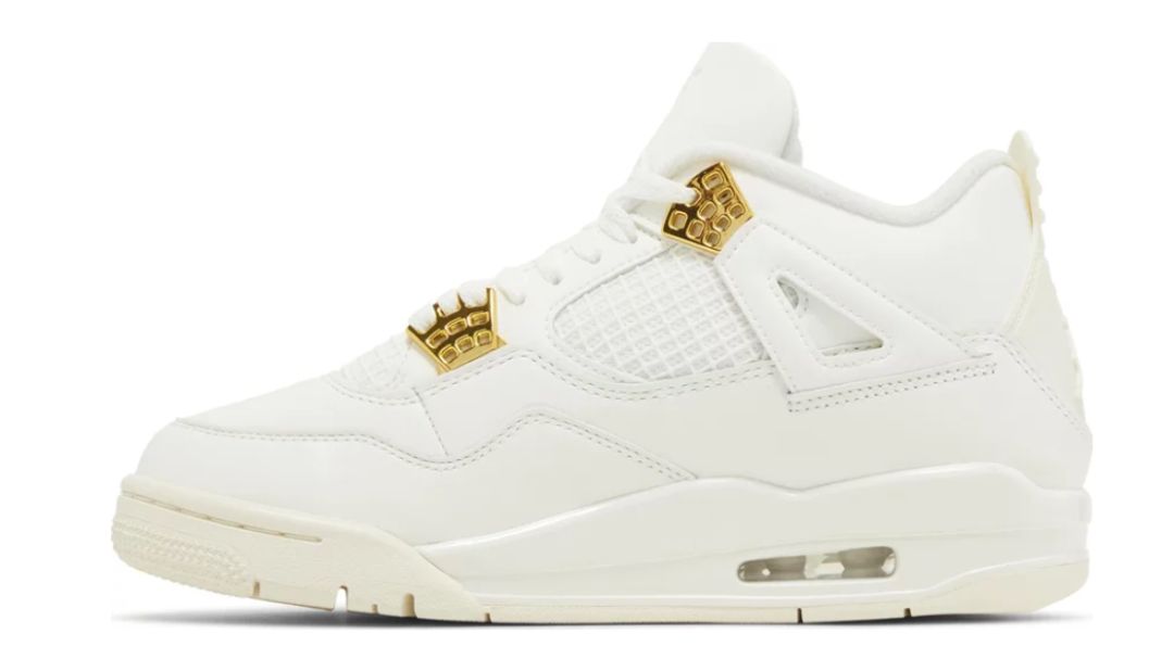 Nike Wmns Air Jordan 4 Retro 'Metallic Gold'