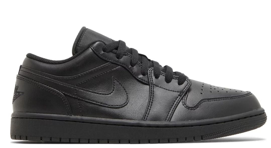 Nike Air Jordan 1 Low 'Triple Black' 2022,