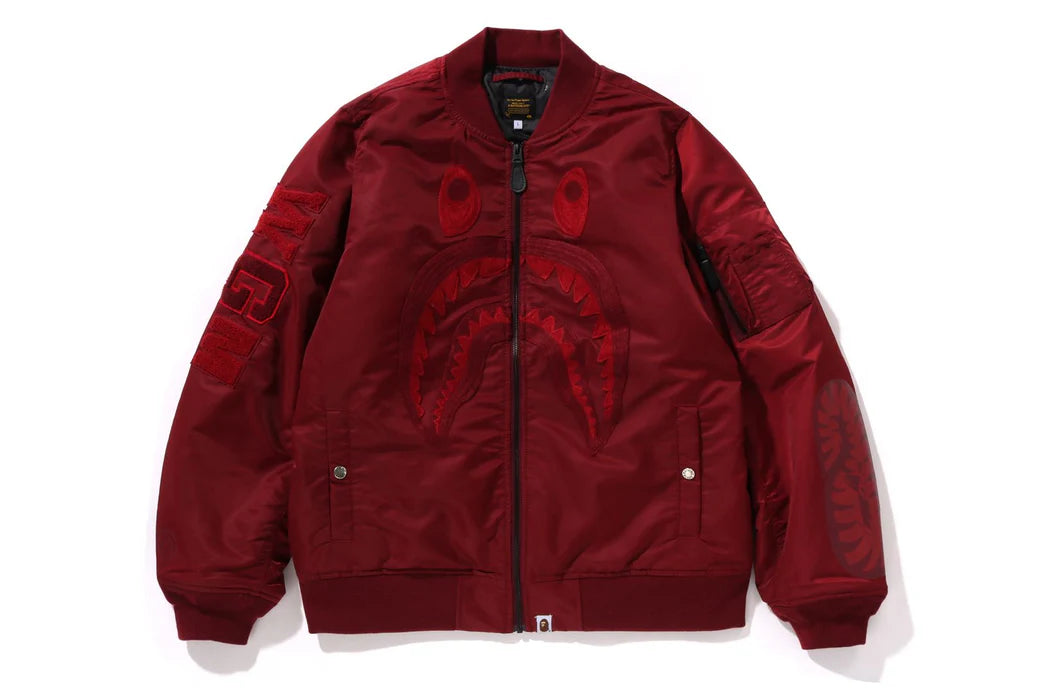 Bathing Ape Shark MA-1 Jacket, XX-Large