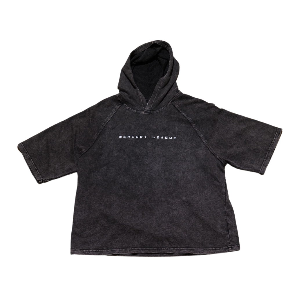 Mercury League Font Classic Logo S/S Hoodie