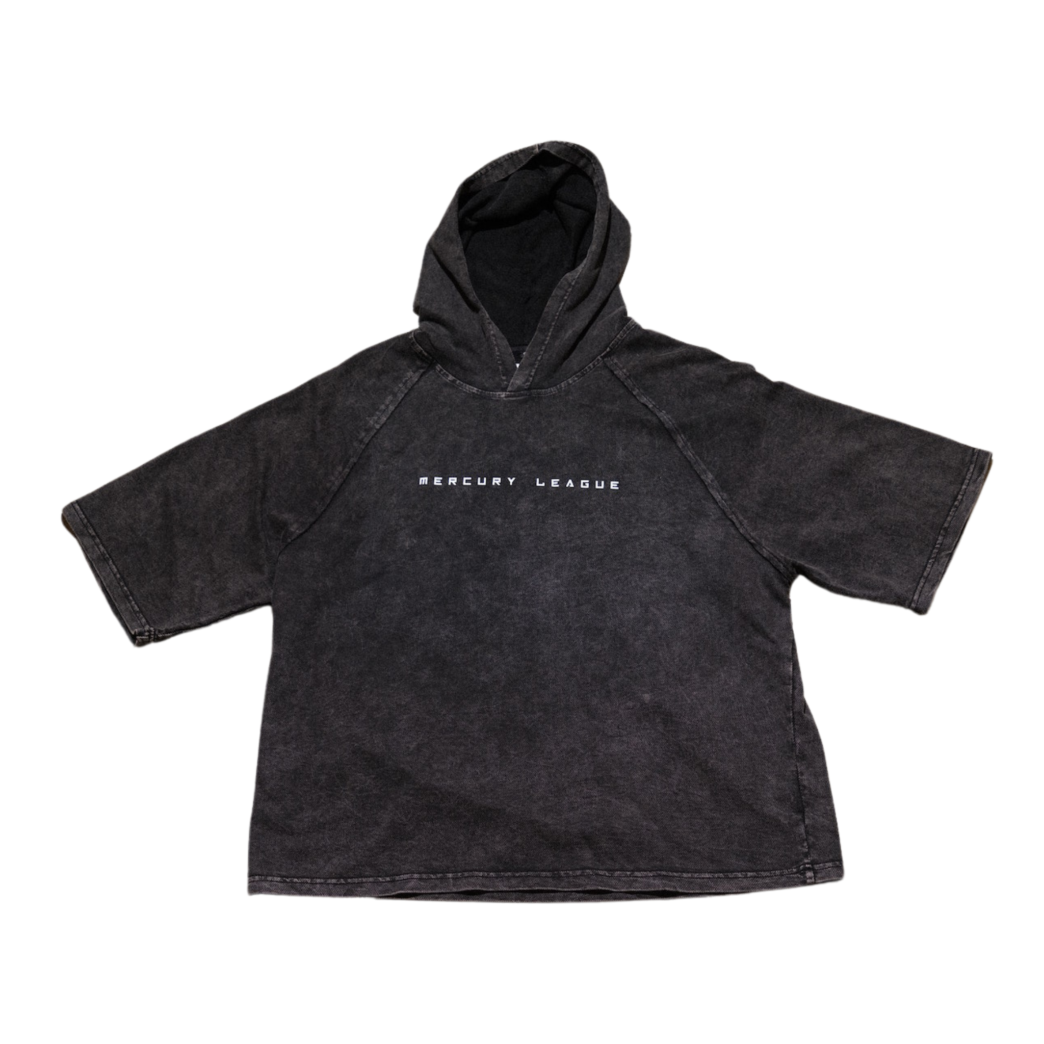 Mercury League Font Classic Logo S/S Hoodie