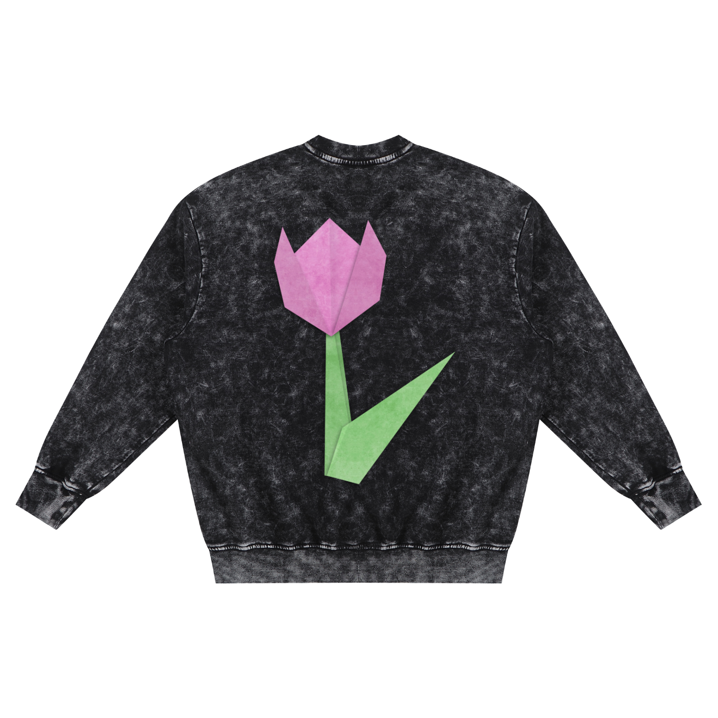 Mercury League Snow Washed Hand-Frayed Sweatshirt