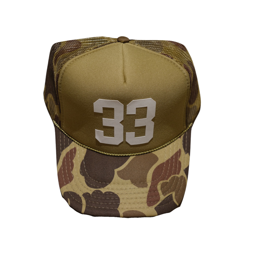 Mercury League SS25 33rd Camo Trucker