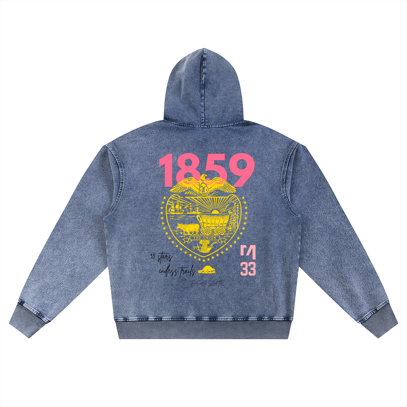 Mercury League 33 Stars Oversized Hoodie