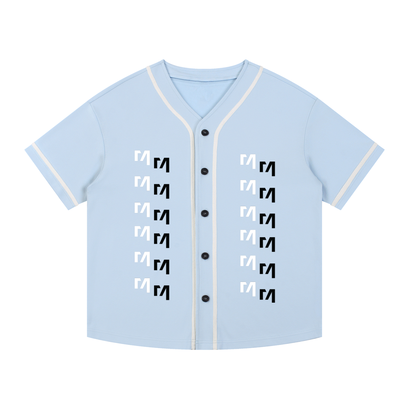 Mercury League 33rd Contrast Piped Button-Up Jersey