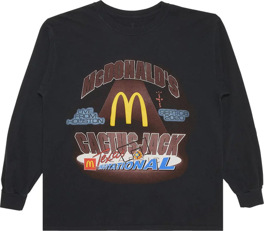 Cactus Jack by Travis Scott x McDonald's Invitational Long-Sleeve T-Shirt, Medium