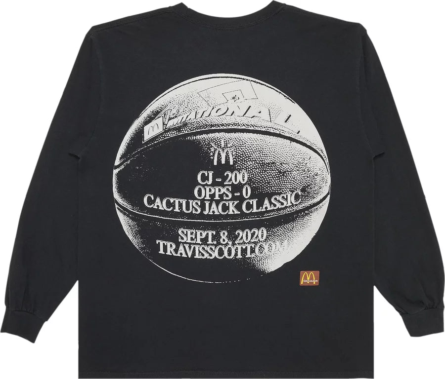 Cactus Jack by Travis Scott x McDonald's Invitational Long-Sleeve T-Shirt, Medium