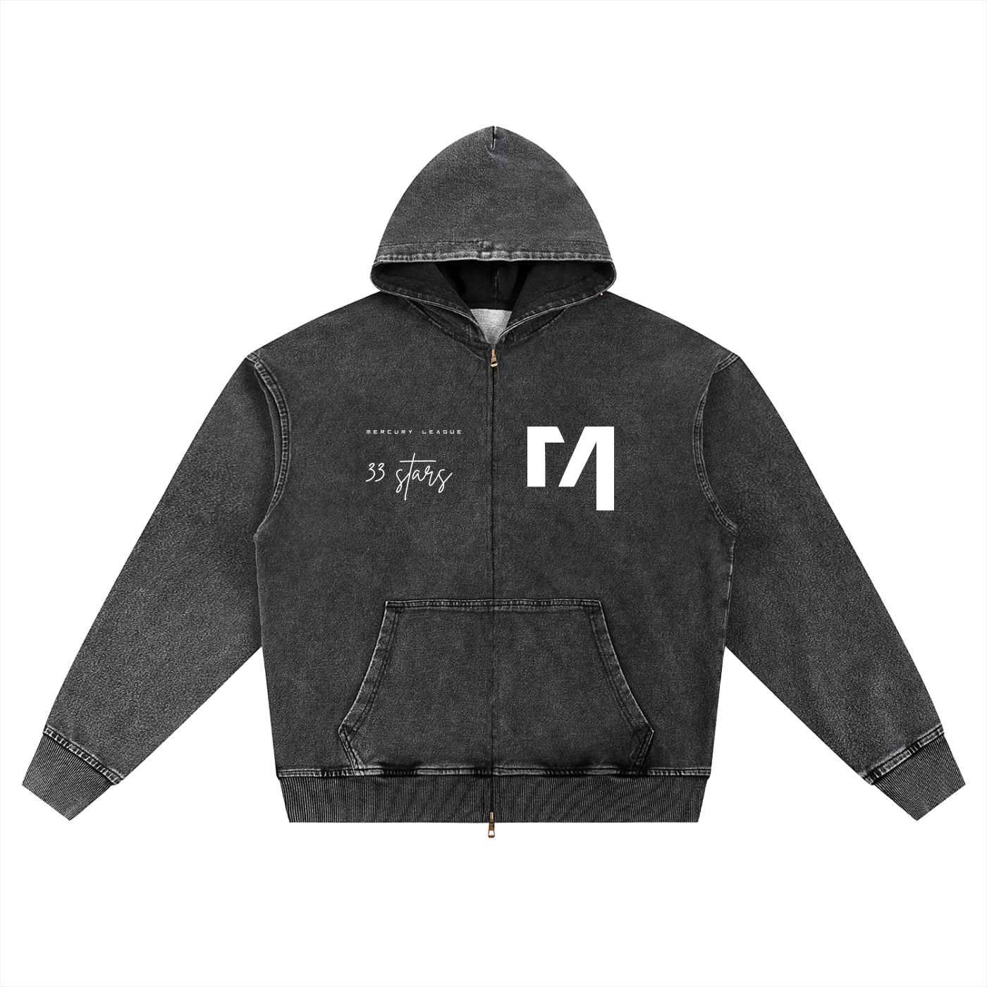 Mercury League 33 Stars Zip-Up Hoodie