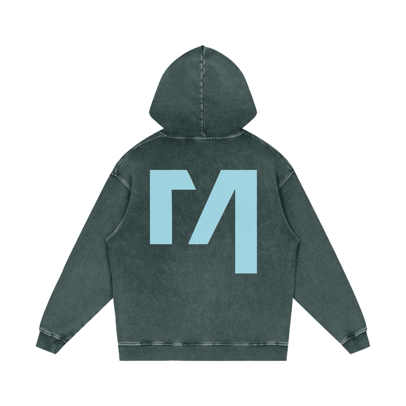 Mercury League Classic Snow Washed Hoodie (Green)