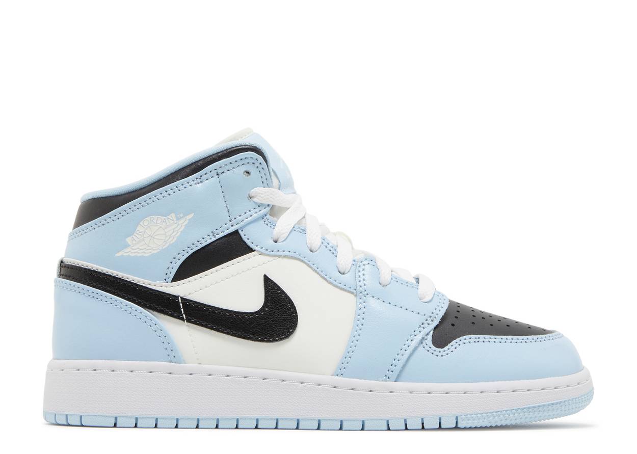 Nike Air Jordan 1 Mid (GS) Ice Blue