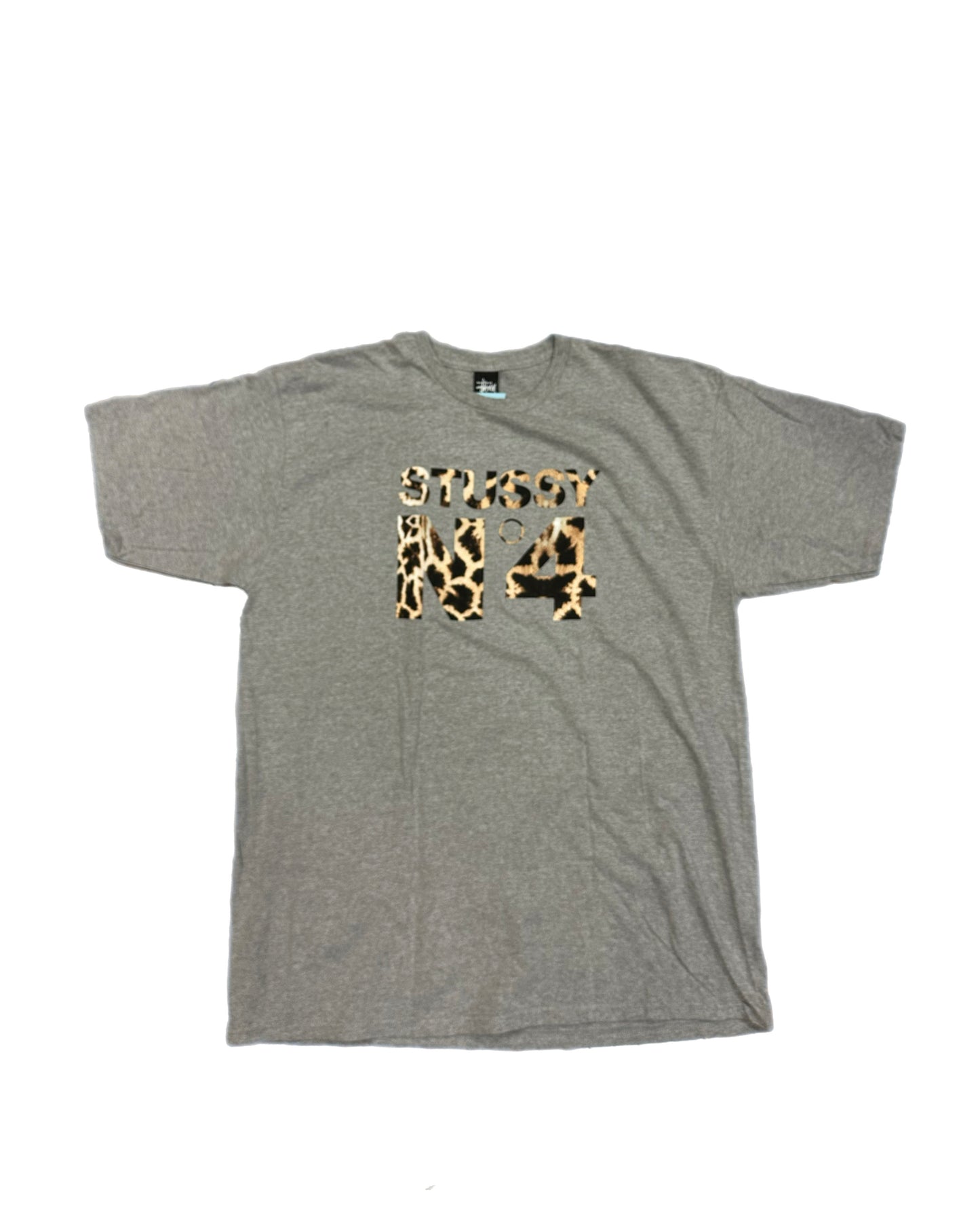 Stussy SS Logo Cheetah T-Shirt, XX-Large