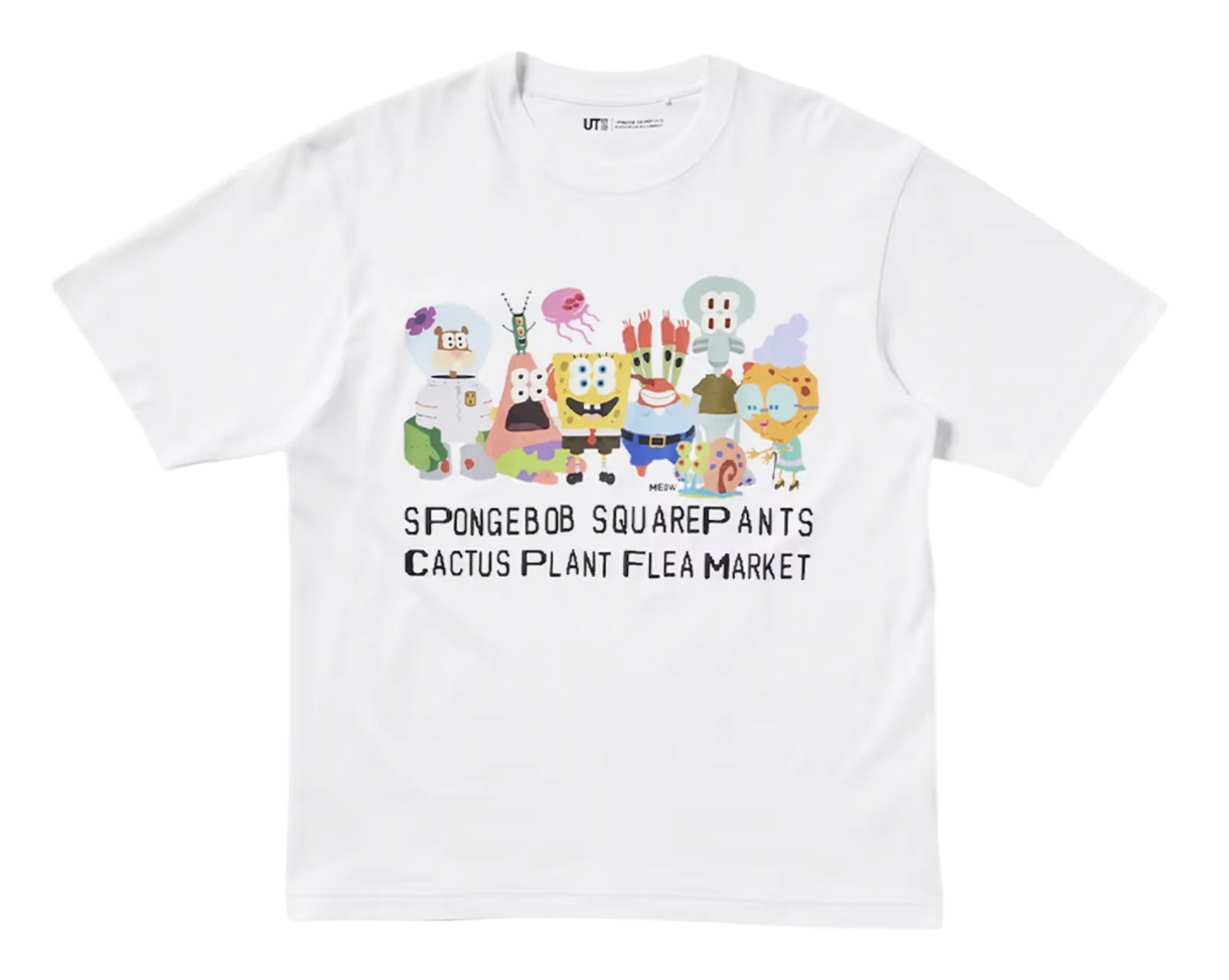 Uniqlo SpongeBob SquarePants Cactus Plant Flea Market UT Graphic T-Shirt