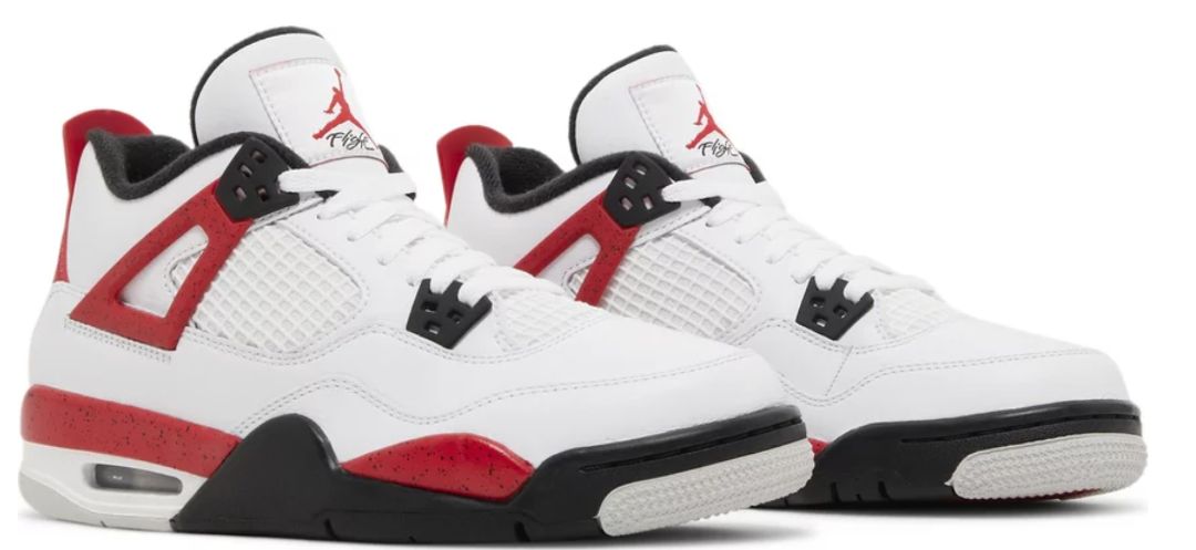 Nike Air Jordan 4 Retro GS 'Red Cement'