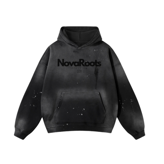Rootboyz Clothing Washed and Worn NovaRoots Hoodie
