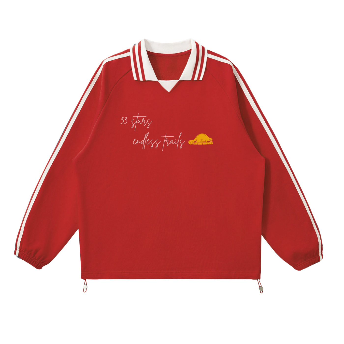 Mercury League Endless Trails Lapel Collar Sweatshirt