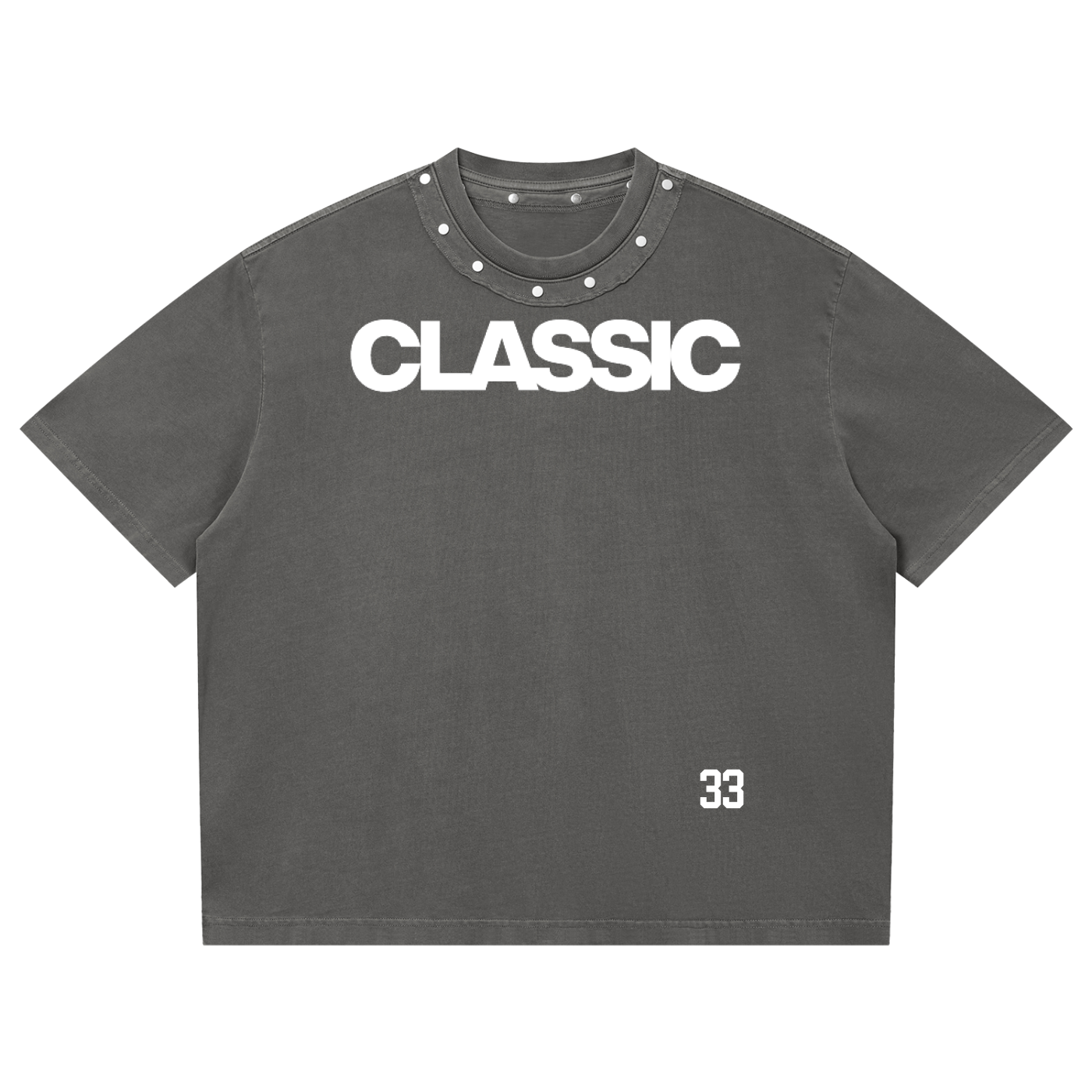 Mercury League "Classic" Boxy Studded T-Shirt