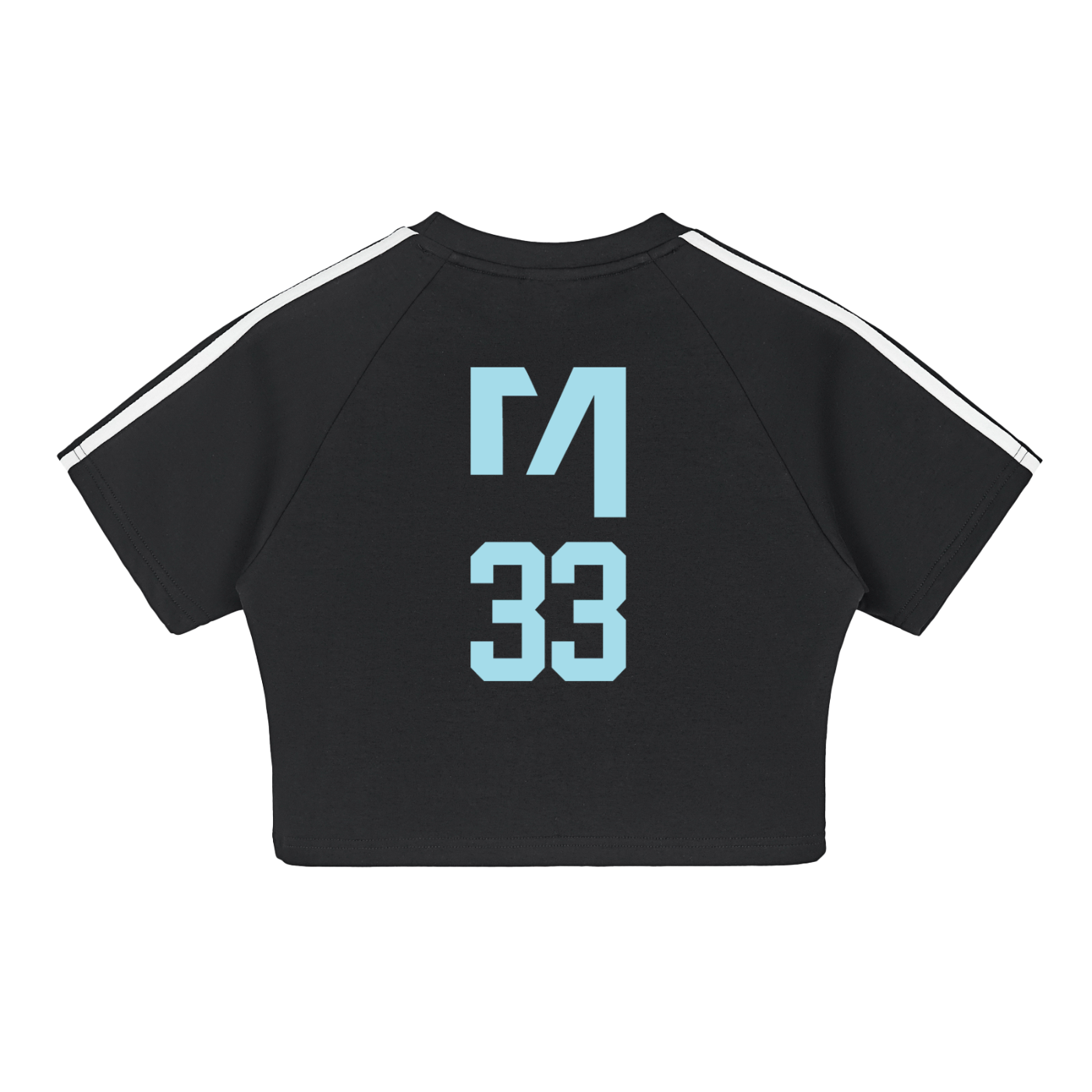 Women's Mercury League Artist Taped Cooling Performance Crop Top